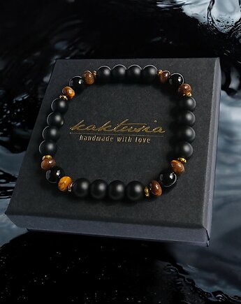 ODWAGA, SIŁA, ENERGIA :: onyks, tygrysie oko, hematyt, kaktusia