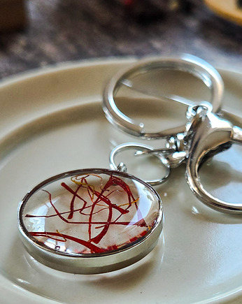 Breloczek z szafranem, Figa handmade accessories