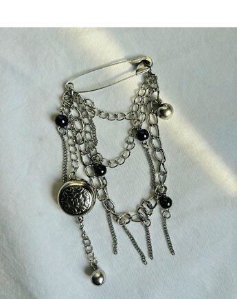 Broszka na agrafce VINTAGE Agrafka.Studio, Agrafka studio