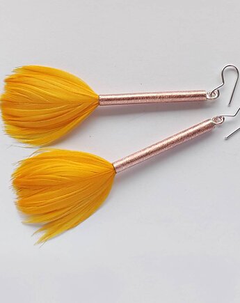 PIÓRKO kolczyki, Katarzyna Kaminska ART