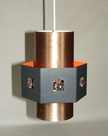 Lampa wisząca Fog & Morup, lata 70, Relikt design