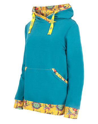 Bluza kangurka "Szmaragd - Echnea" unisex, Funaticos