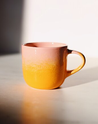 Ceramiczny kubek POMELO, Naturalnie, Z Gliny