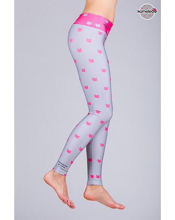 Legginsy Movimientos de Gatoo - Gray, KAMELEOO