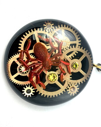 WIsior - RED WIDOW - pająk - unikatowy pomysł na prezent, DROBINY CZASU