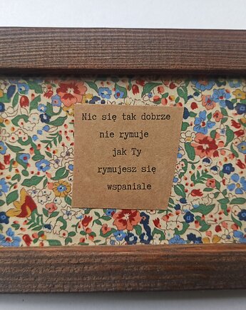 Słowa i kwiaty "Nic", krotkoinienatemat