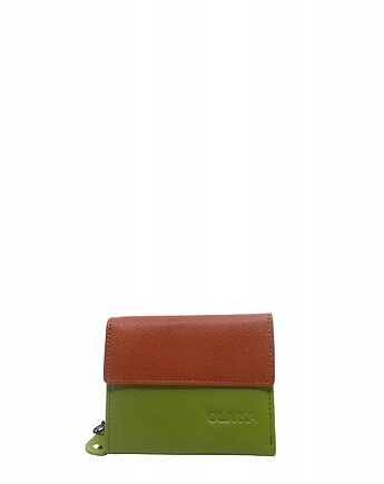 Portfel damski skórzany miejsce na bilon zdjęcie przegródki OLIVKA, Olivka Warsaw