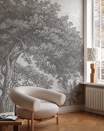 Tapeta Mural Drzewa vintage, Bluebird Design