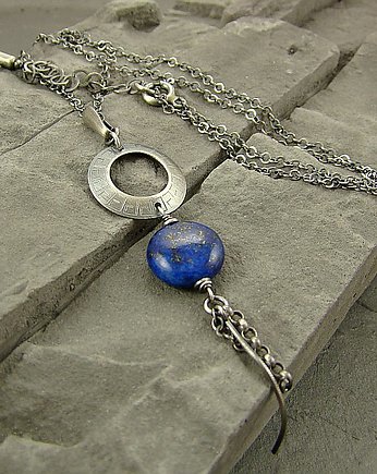 Modern lapis - naszyjnik, RayOfArt