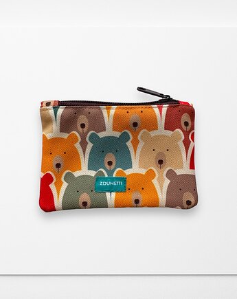 Portfelik mini - misie kolorowe, Zdunetti