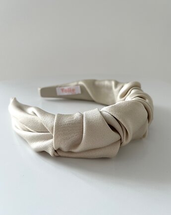 Opaska do włosów Falowanka Nicole w perłowym odcieniu