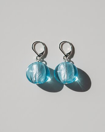 Niebieskie kolczyki ze szkła weneckiego, All My Jewelry