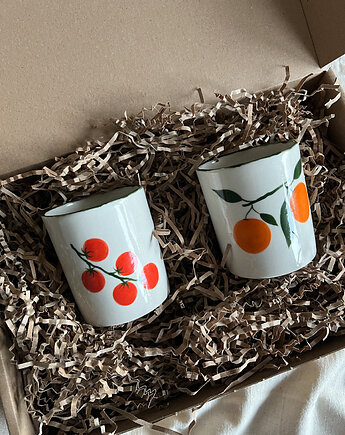 Zestaw prezentowy 2 kubki porcelanowe, Soul Label