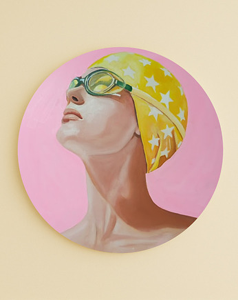 Obraz olejny "Bianka", Project 8