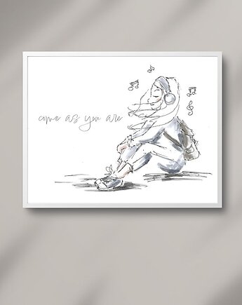 Plakat Come as you are, Find Yourself Art