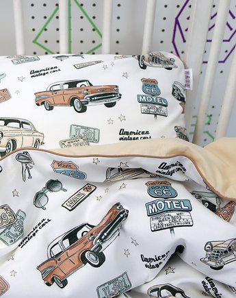 Retro Cars poszewka na pościel, Nuva