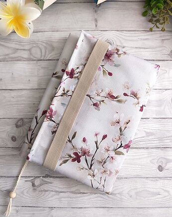 Etui na książkę otulacz format A5 kwiaty, Craft Stories