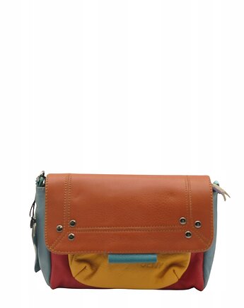 Torebka skórzana, miękka, na ramię długi pasek oryginalna zero waste OLIVKA, Olivka Warsaw