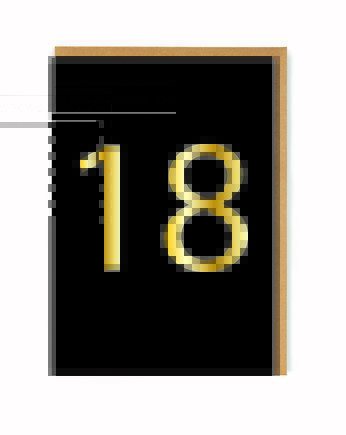 18 / złota, adnama.studio