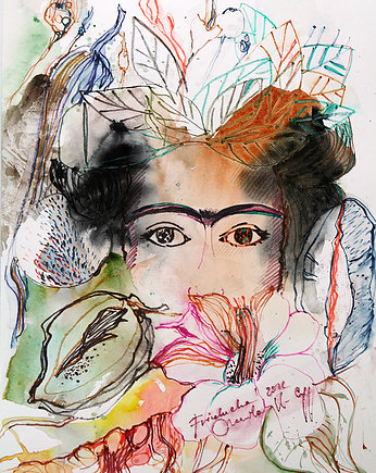 Frida  / akwarela, Studio Mini Forma