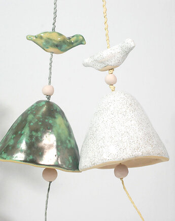 Wisząca dekoracja ceramiczna do salonu, sypialni, 10FingersArt