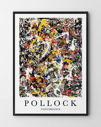 Plakat Pollock Convergence, OKAZJE - Prezent na Parapetówkę
