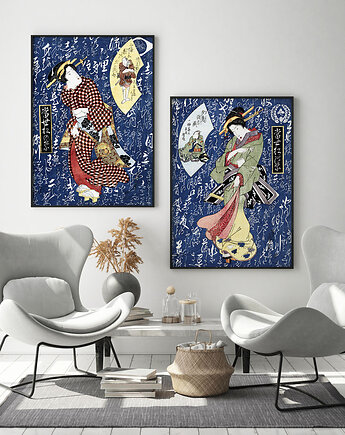 Zestaw plakatów - Azja Gejsza, HOG STUDIO