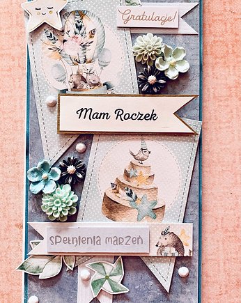 Roczek Dziecka _ Kartka Handmade, AleeEko Aleksandra Schumacher