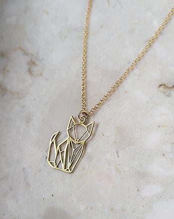 LIS/ KOT - srebro złocone, ISSI Jewelry
