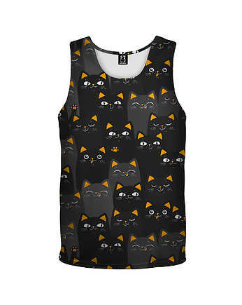 Bokserka Top Boy DR.CROW Cats Orange, DrCrow