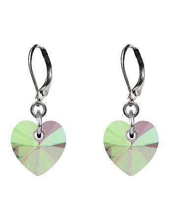Kolczyki z kryształami Swarovskiego, Silver Violet