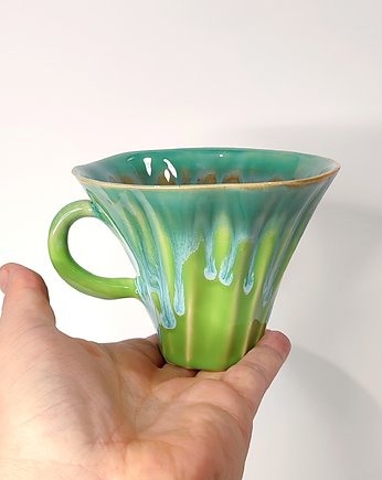 Kubek na herbatę, kawę. Duży kubek ceramiczny Mati, maticeramika
