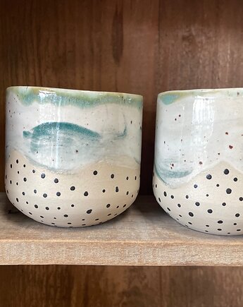 Ceramiczna czarka Groszki, Lufo