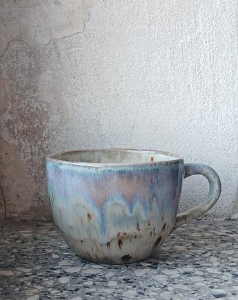 Filiżanka wielka pastelowa fioletowa, MOM S HANDMADE