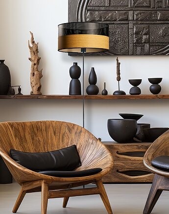 Designerska lampa podłogowa do salonu WERONA DUAL, LYSNE