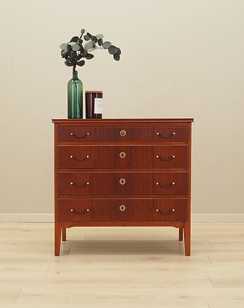 Komoda tekowa, duński design, lata 70, produkcja: Dania, Przetwory design