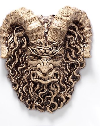 Maska FAUN III, płaskorzeźba, pracowniazona