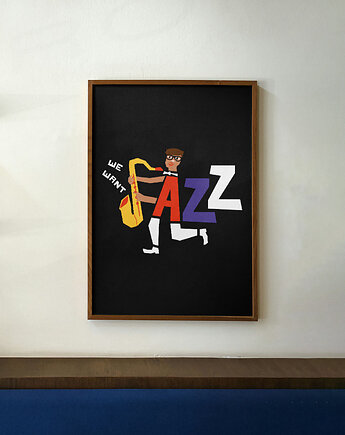 Plakat 'JAZZ', Katarzyna Mizera
