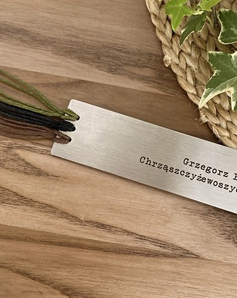 Zakładka - Grzegorz Brzęczyszczykiewicz., Hundred Bookmarks
