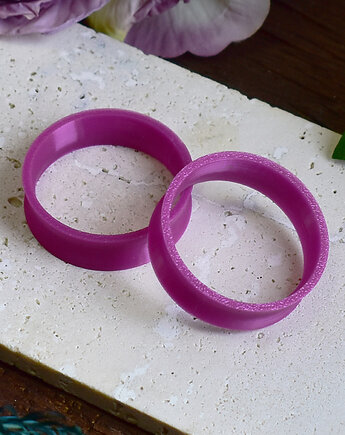 Tunele do uszu 10-100mm /ciemny róż / plugi, tunele siodłowe, Spirit Of Copper