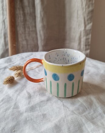 Kubek ceramiczny, krusz art