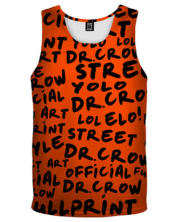 DR.CROW Bokserka Męska DrCrow Orange, DrCrow