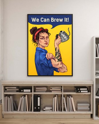 Plakat WE CAN BREW IT, Cophi Solutions