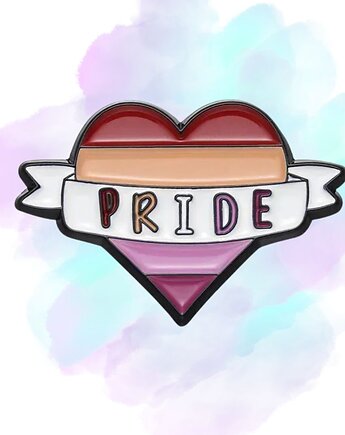 Przypinka SERDUSZKO PRIDE, SAKWA