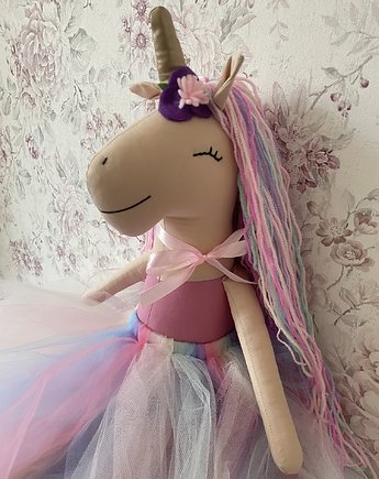 Laura maskotka jednorożec 55 cm, GroKo Design
