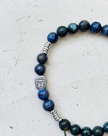 Bransoletka Męska z Jaspisu Budda, Chmolowska Jewellery