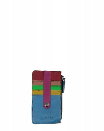 Etui na karty skórzane, na prezent, organizer kart zero waste OLIVKA, Olivka Warsaw