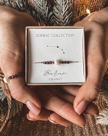 Prezent na święta bransoletki znaki zodiaku, Tiny Stone