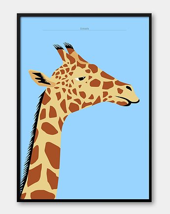 Plakat Żyrafa, Pracownia Och Art