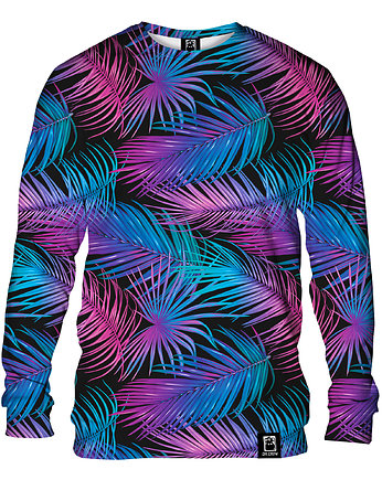 Bluza Bez Kaptura Damska DR.CROW Palmy Fiolet, DrCrow